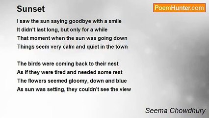 Seema Chowdhury - Sunset