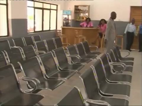 RDC : Inauguration de la salle d'attente rénovée de l'aéroport de Mbuji Mayi