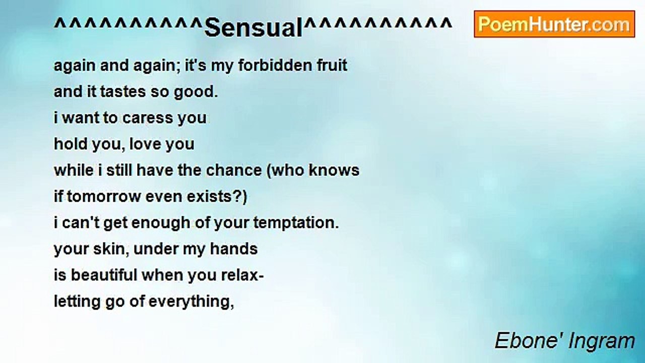 Ebone' Ingram - ^^^^^^^^^^Sensual^^^^^^^^^^
