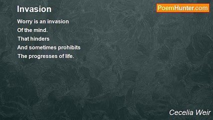 Cecelia Weir - Invasion