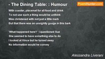 Alessandra Liverani - - The Dining Table: : Humour