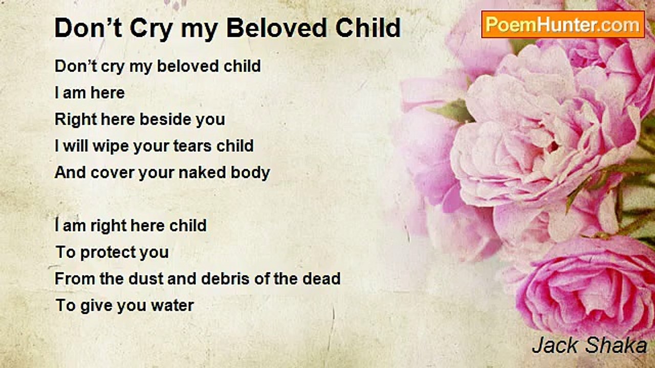 Jack Shaka - Don’t Cry my Beloved Child