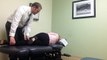 Indianapolis Chiropractor Dr. Chelsey Smiley Gets A Quick Chiropractic Adjustment
