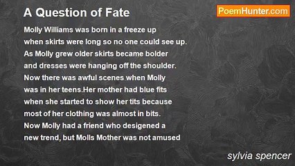 sylvia spencer - A Question of Fate