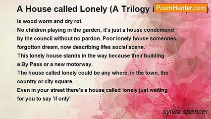 sylvia spencer - A House called Lonely (A Trilogy in three parts)