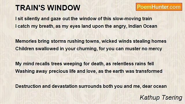 Kathup Tsering - TRAIN'S WINDOW