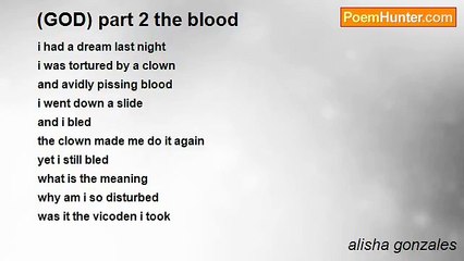 alisha gonzales - (GOD) part 2 the blood
