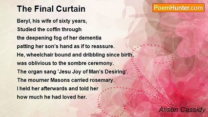 Alison Cassidy - The Final Curtain