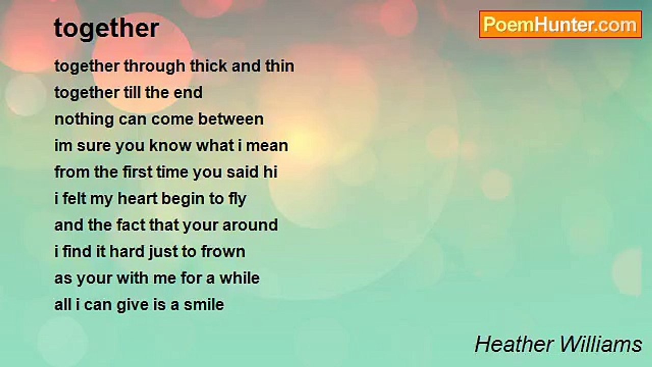 Heather Williams - together