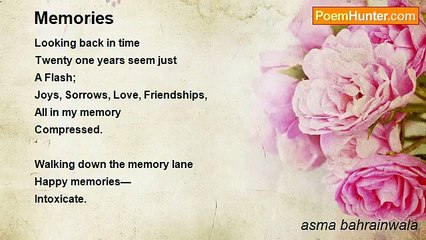 asma bahrainwala - Memories