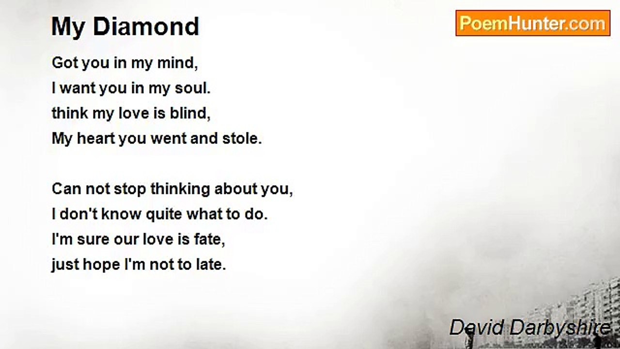 David Darbyshire - My Diamond