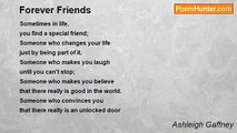 Ashleigh Gaffney - Forever Friends