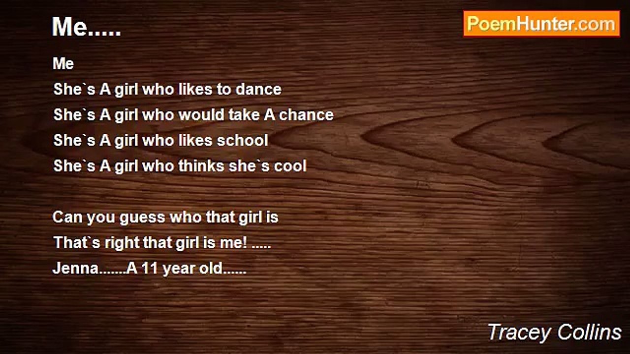 Tracey Collins - Me.....