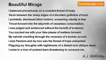 A.J. McKinley - Beautiful Mirage