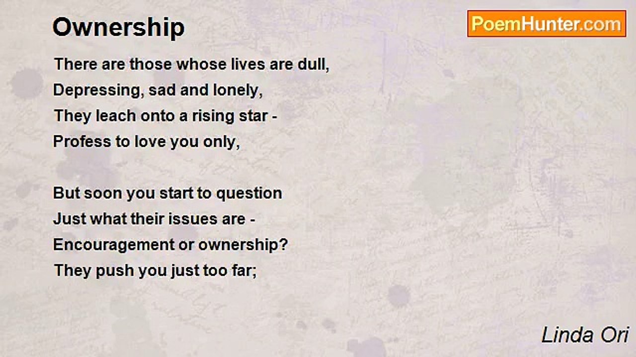 Linda Ori - Ownership