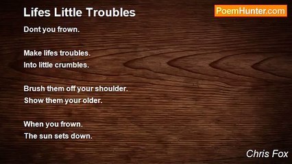 Chris Fox - Lifes Little Troubles