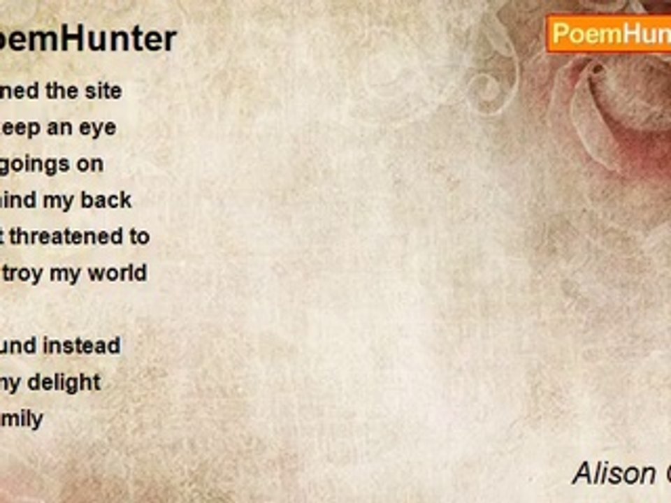 Alison Cassidy - PoemHunter