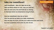 hazem al jaber - take me sweetheart