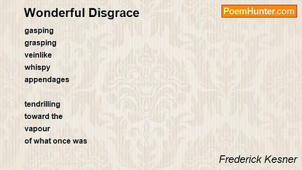 Frederick Kesner - Wonderful Disgrace