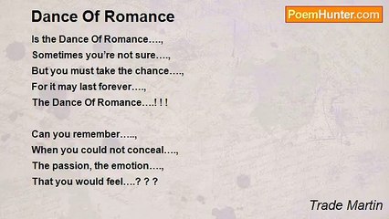 Trade Martin - Dance Of Romance