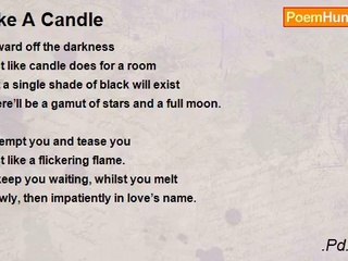 .Pd. is here - Like A Candle