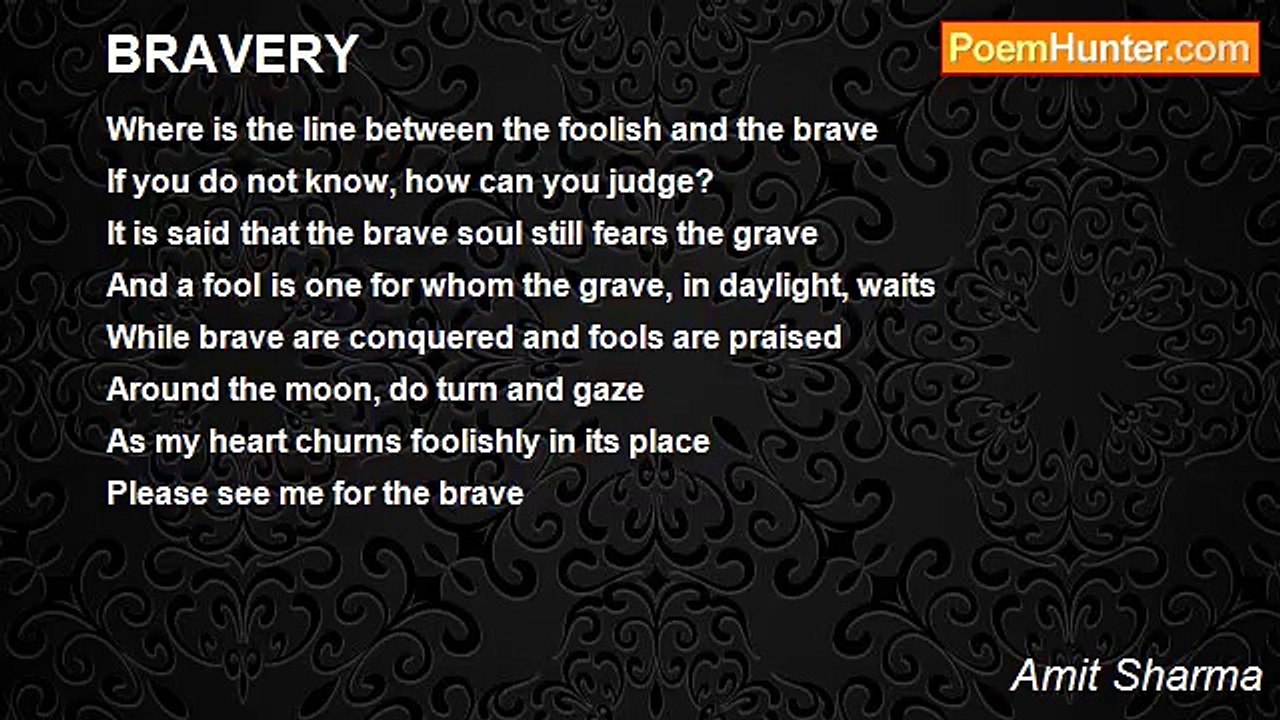 Amit Sharma - BRAVERY