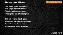 Horse Poet - Horse and Rider