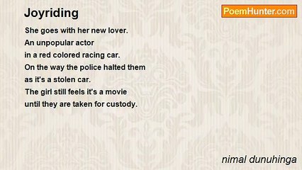 nimal dunuhinga - Joyriding