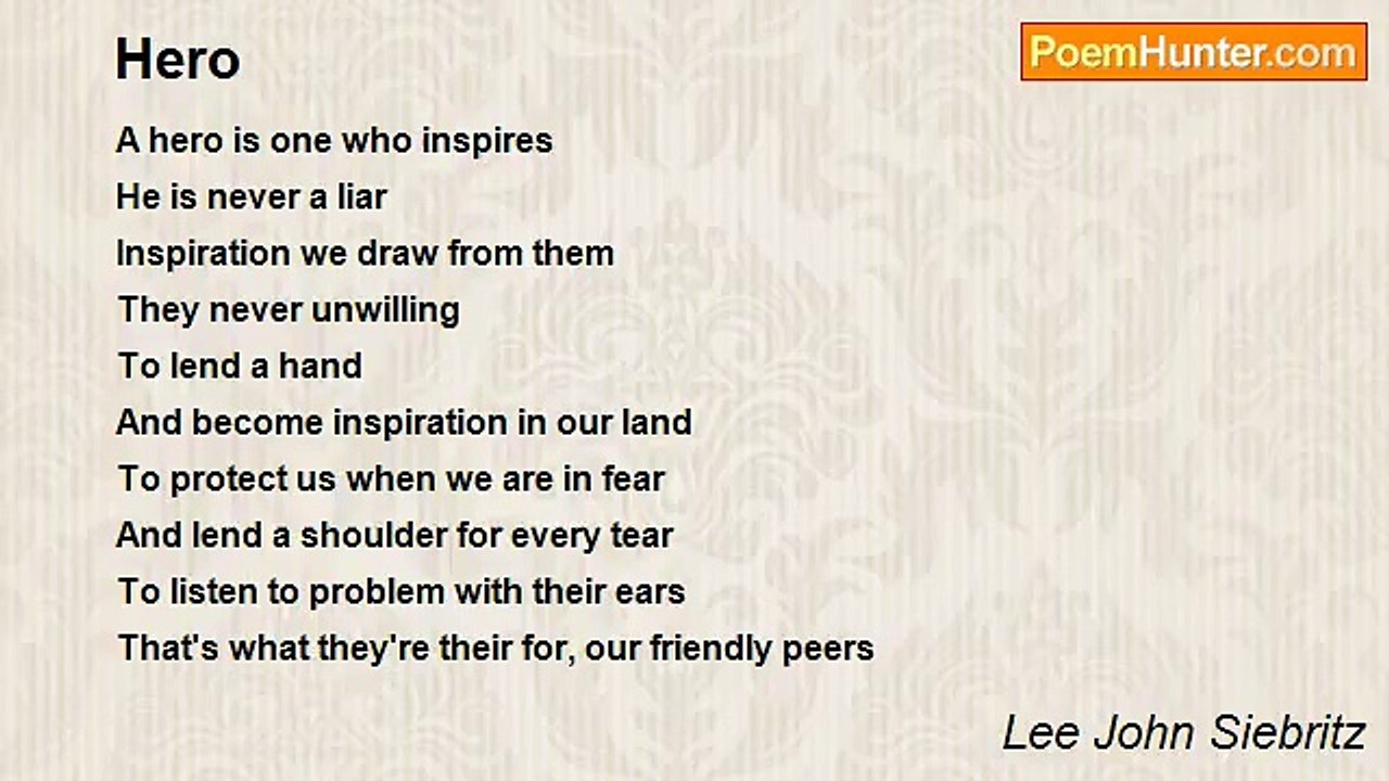 Lee John Siebritz - Hero