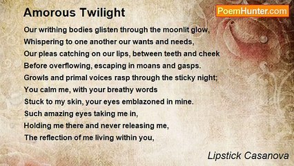 Lipstick Casanova - Amorous Twilight