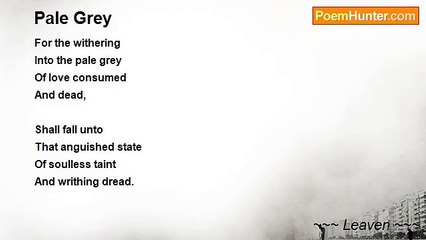 ~~~ Leaven ~~~ - Pale Grey