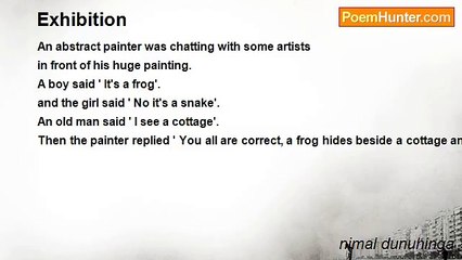 nimal dunuhinga - Exhibition