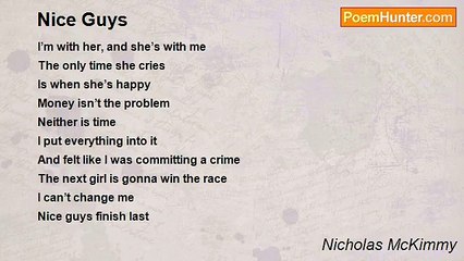 Nicholas McKimmy - Nice Guys