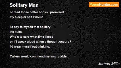 James Mills - Solitary Man
