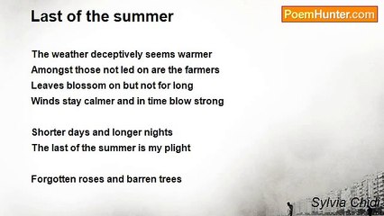 Sylvia Chidi - Last of the summer