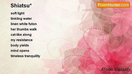 Alison Cassidy - Shiatsu*