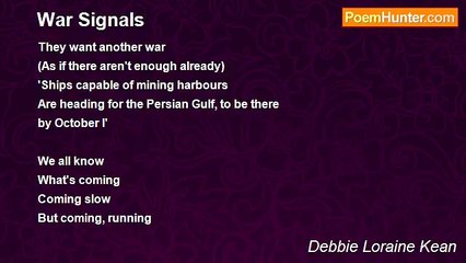 Debbie Loraine Kean - War Signals