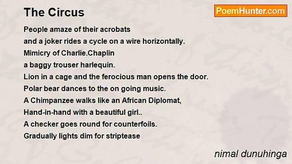 nimal dunuhinga - The Circus