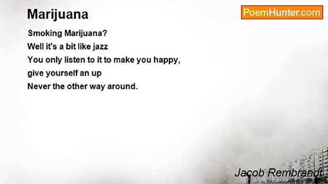 Jacob Rembrandt - Marijuana