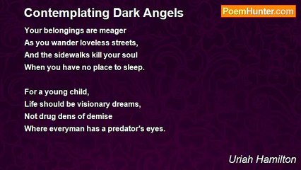 Uriah Hamilton - Contemplating Dark Angels