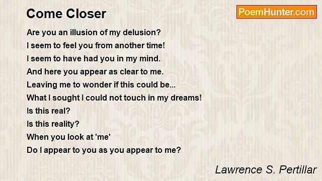 Lawrence S. Pertillar - Come Closer