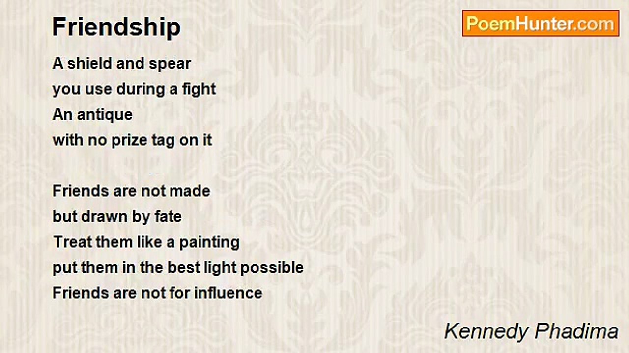 Kennedy Phadima - Friendship
