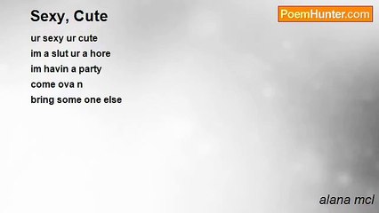 alana mcl - Sexy, Cute