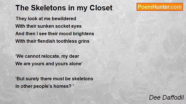 Dee Daffodil - The Skeletons in my Closet