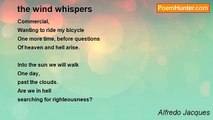 Alfredo Jacques - the wind whispers