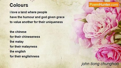 john tiong chunghoo - Colours