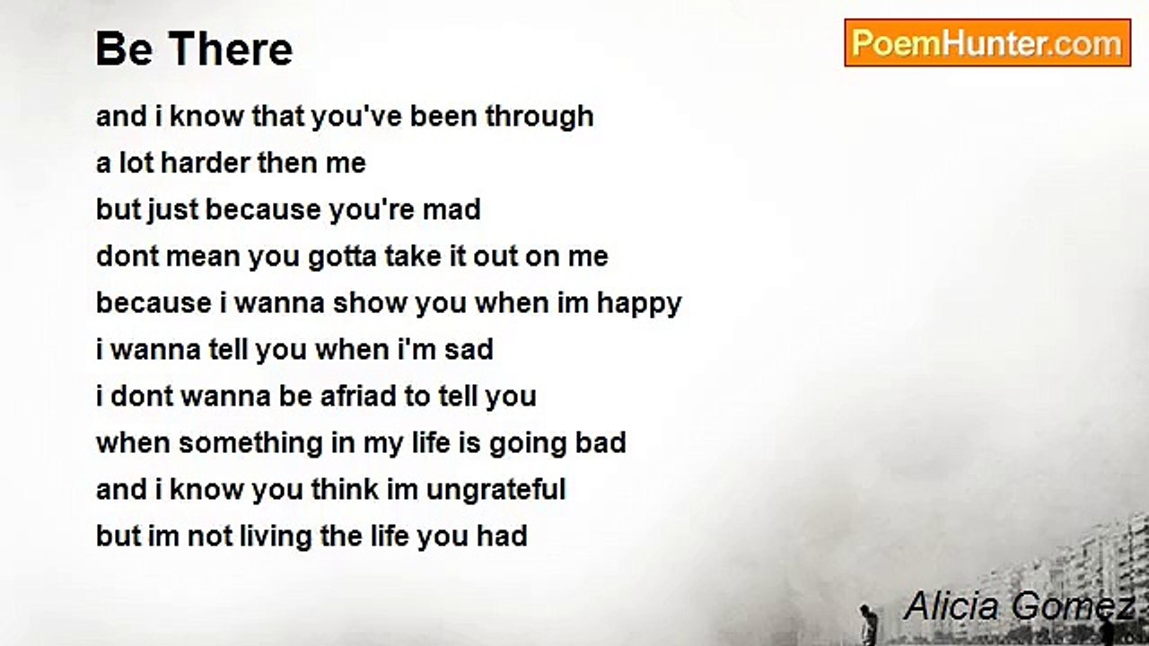 Alicia Gomez - Be There