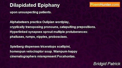 Bridgid Patrick - Dilapidated Epiphany