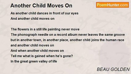 BEAU GOLDEN - Another Child Moves On