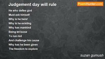 suzan gumush - Judgement day will rule